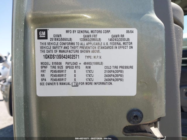 GMC Envoy Sle