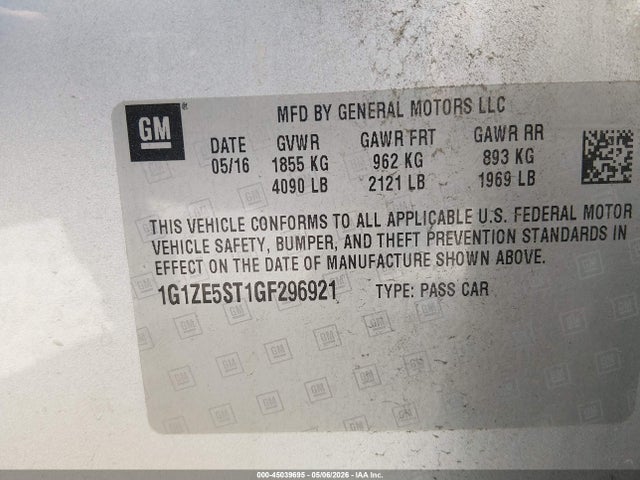 Chevrolet Malibu 1lt