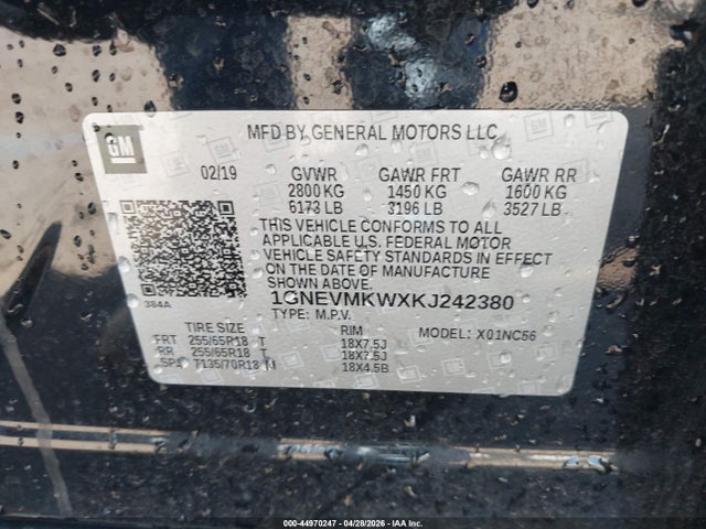 Chevrolet Traverse 2fl