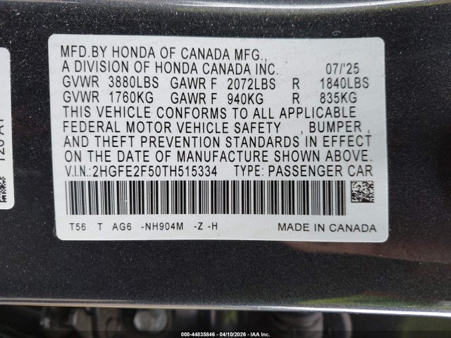 Honda Civic Sport