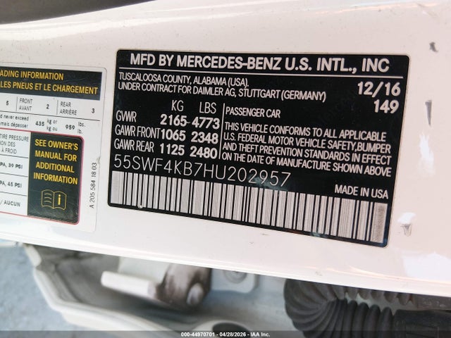 Mercedes-Benz C-Class 4matic