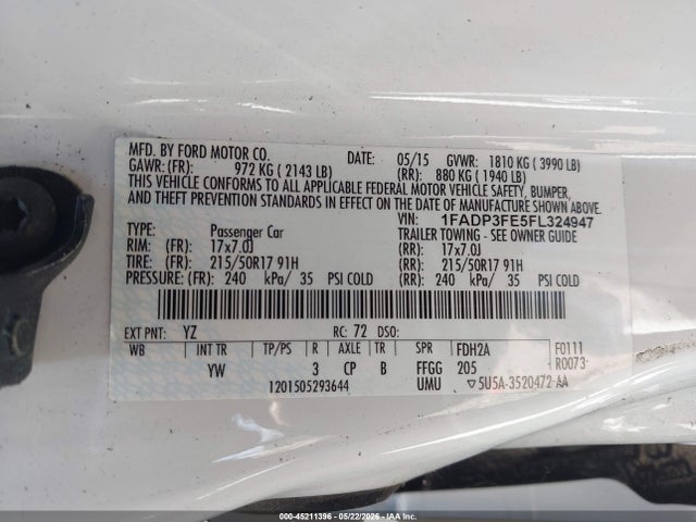 Ford Focus Se
