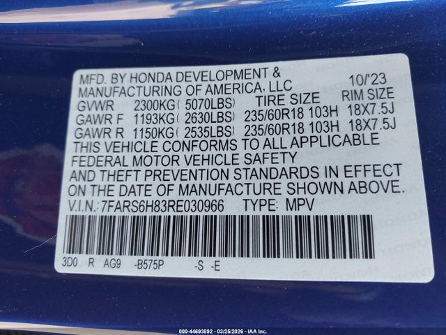 Honda CR-V Hybrid Sport-l