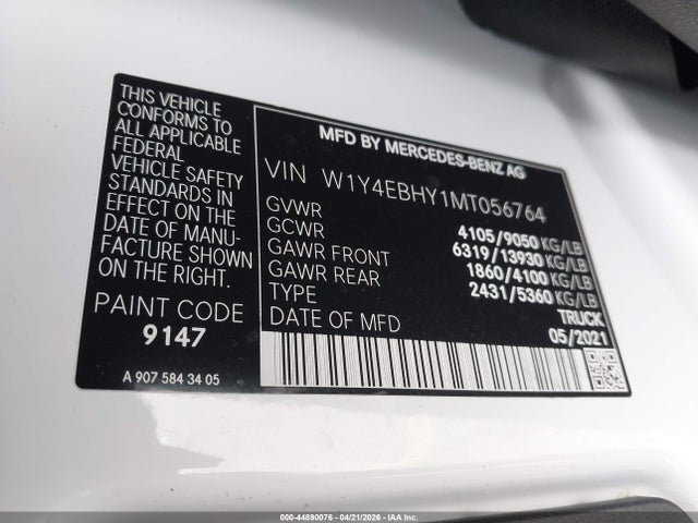 Mercedes-Benz Sprinter 2500 Standard Roof V6