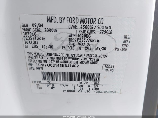 Ford Escape Xlt
