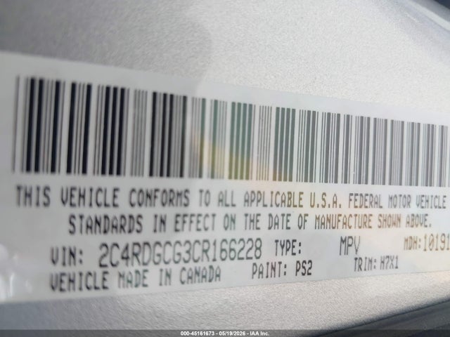 Dodge Grand Caravan Sxt