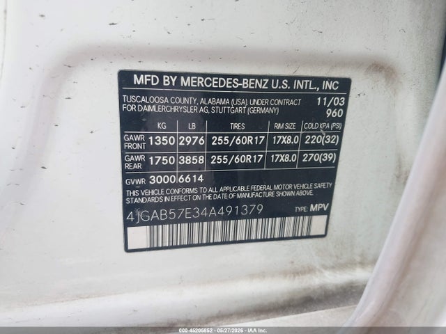 Mercedes-Benz M-Class 4matic