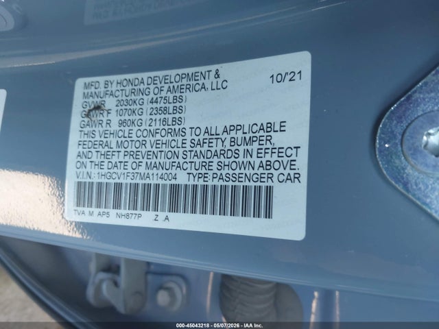 Honda Accord Sport