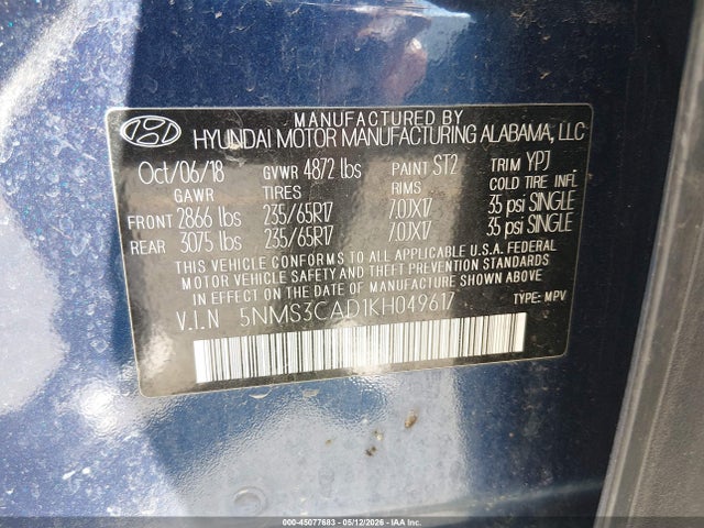 Hyundai SANTA FE Sel