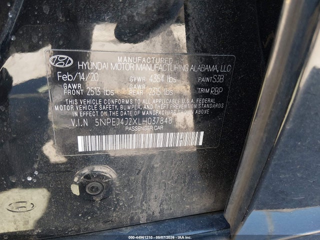 Hyundai SONATA Sel Plus