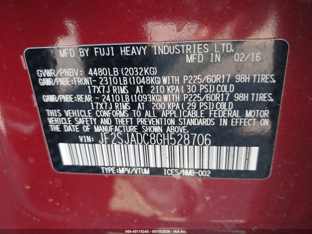 Subaru Forester 2.5i Premium