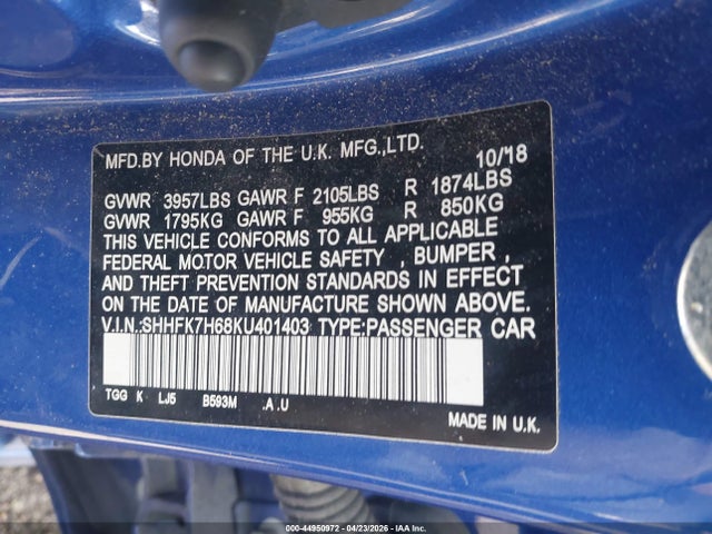 Honda Civic Ex
