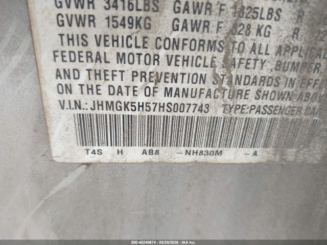 Honda Fit Lx