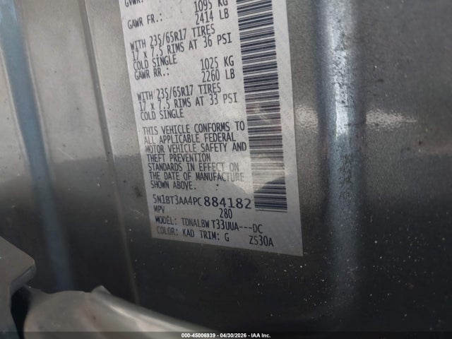 Nissan Rogue S Fwd