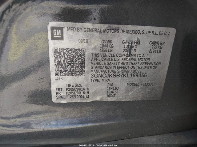 Chevrolet Trax Ls
