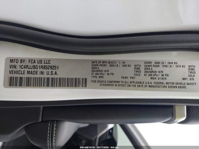 Jeep Grand Cherokee Limited 4x2