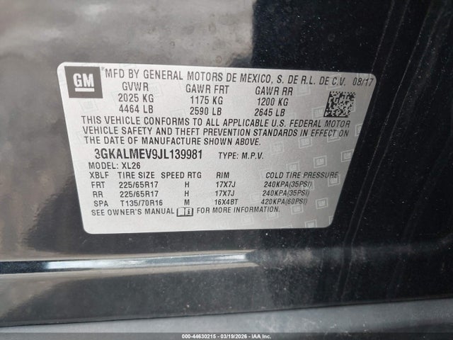 GMC Terrain Sle