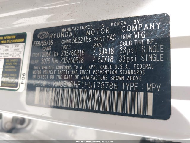 Hyundai SANTA FE Se