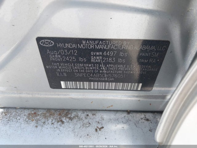 Hyundai SONATA Limited 2.0t