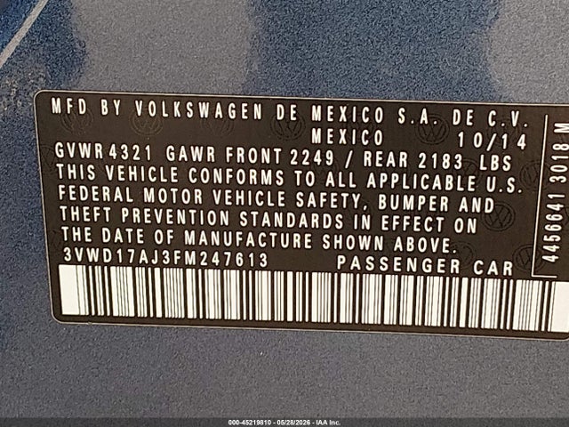 Volkswagen Jetta 1.8t Se