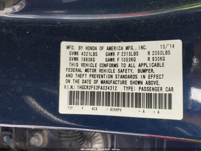 Honda Accord Sport