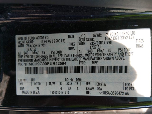 Ford Escape Se