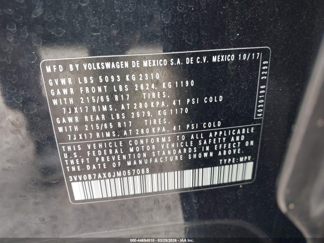 Volkswagen Tiguan 2.0t S