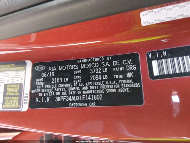 Kia Forte Gt-line
