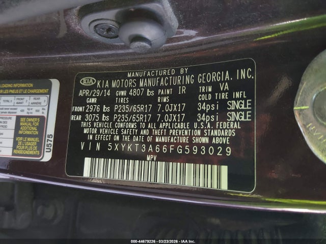 Kia Sorento Lx