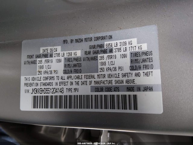 Mazda Cx 3.3 Turbo Preferred Package