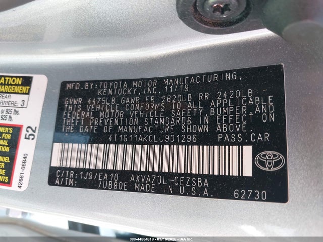 Toyota Camry Se