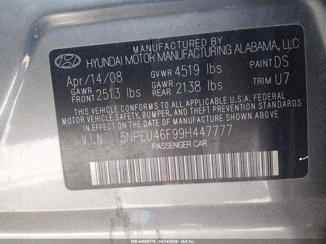 Hyundai SONATA Se V6