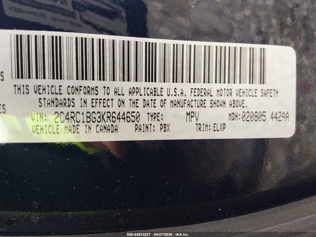 Chrysler Pacifica Touring L