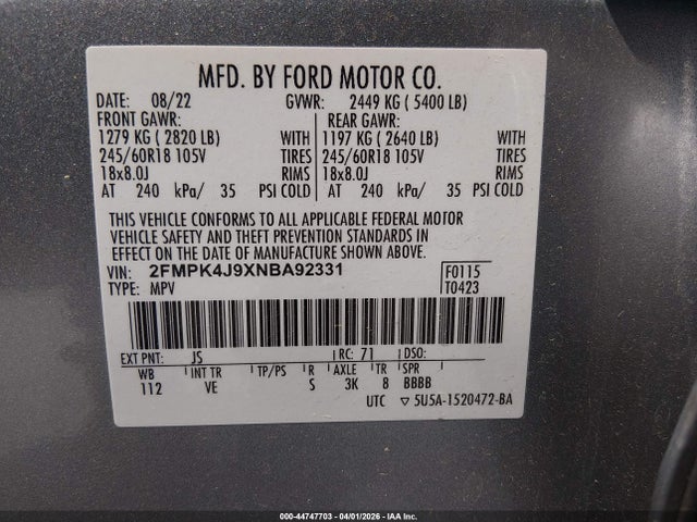 Ford Edge Sel