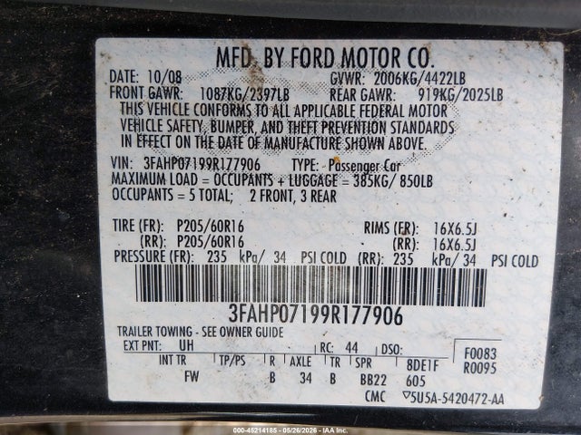 Ford Fusion Se