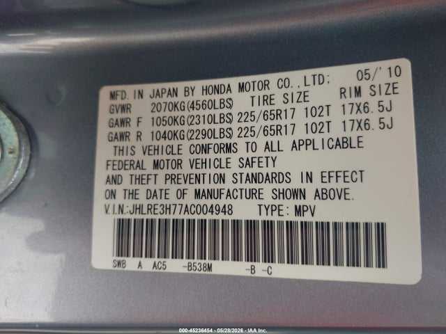Honda CR-V Ex-l