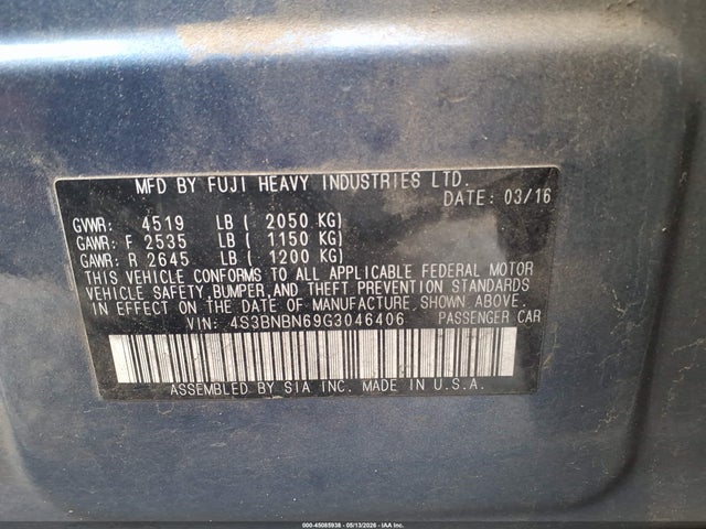 Subaru Legacy 2.5i Limited