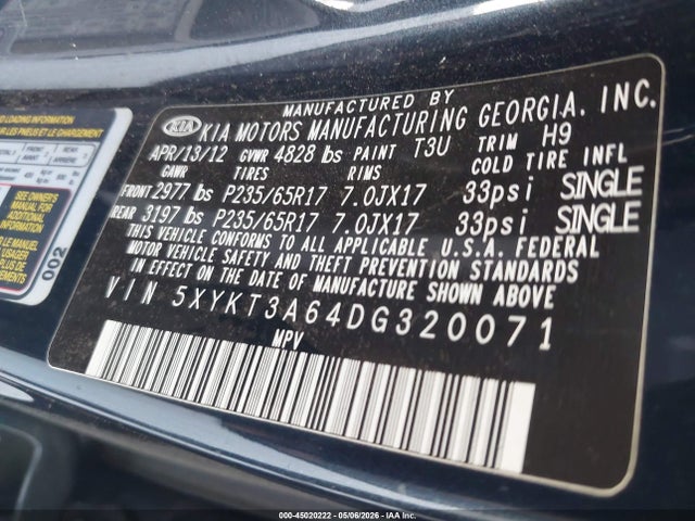 Kia Sorento Lx