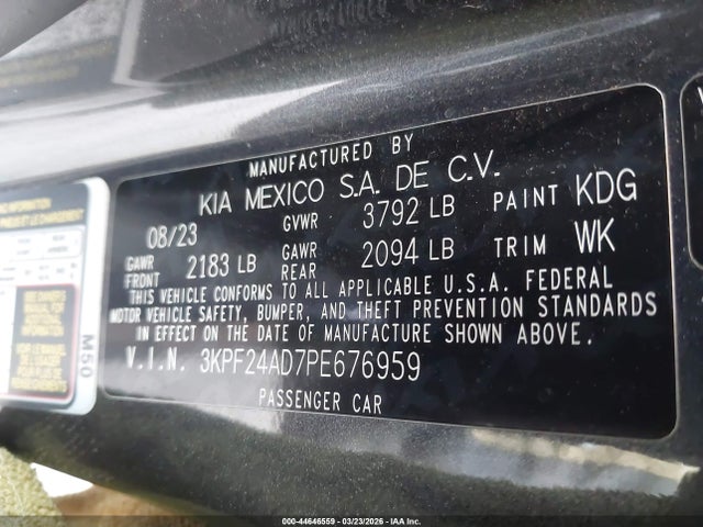 Kia Forte Lx