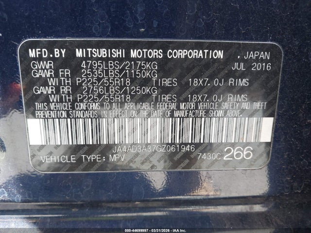 Mitsubishi Outlander Se