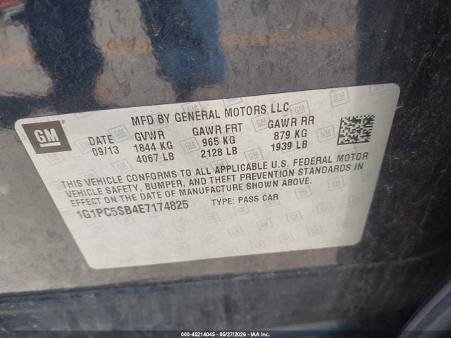 Chevrolet Cruze 1lt Auto