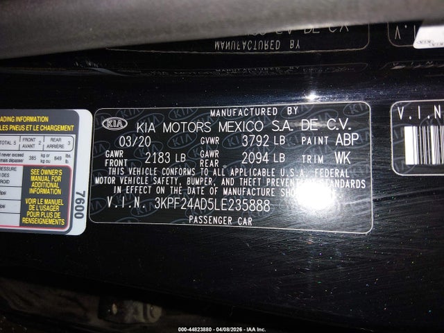 Kia Forte Fe