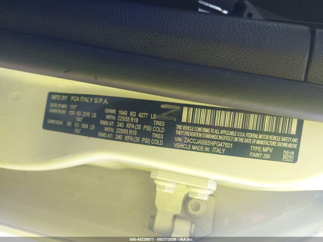 Jeep Renegade Altitude Fwd