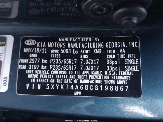 Kia Sorento Lx