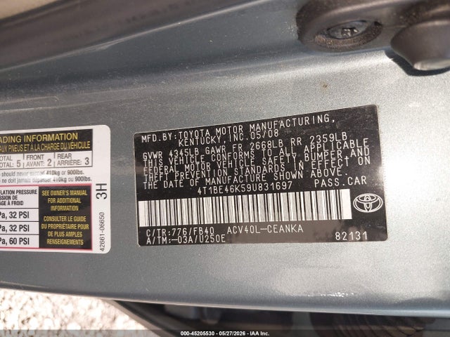 Toyota Camry Le