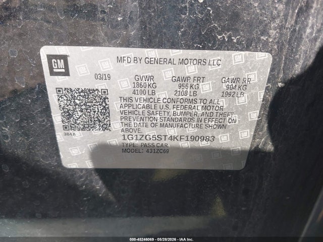 Chevrolet Malibu Rs