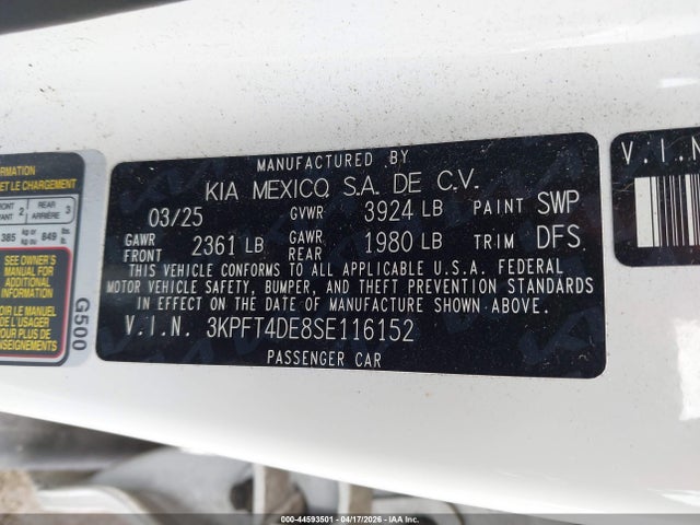 Kia K4 Lxs