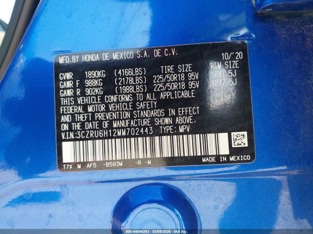 Honda HR-V Awd Sport