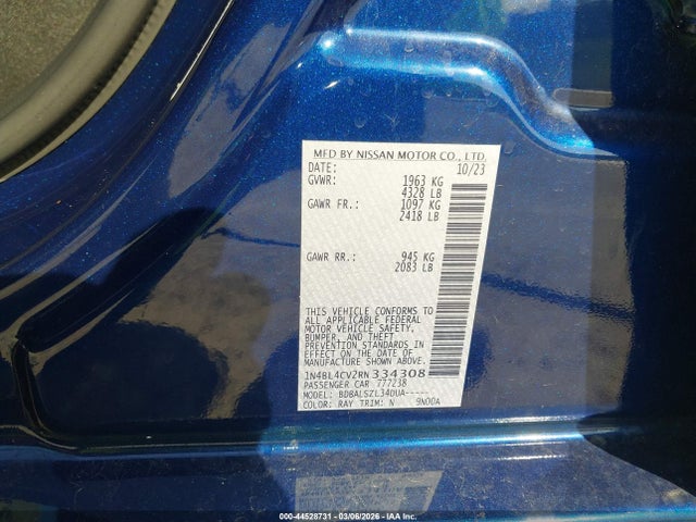 Nissan Altima Sr Fwd