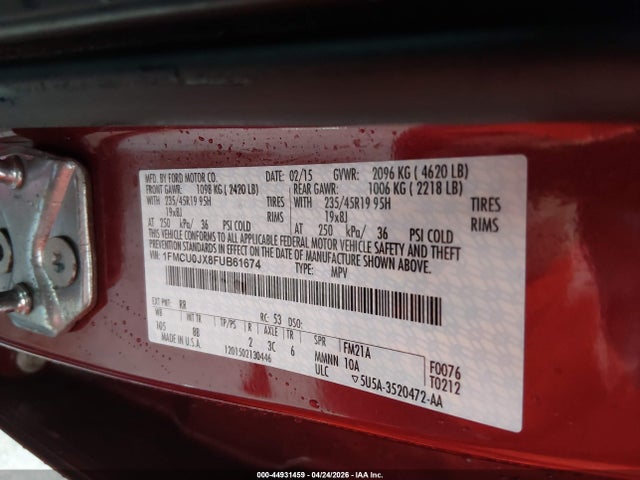 Ford Escape Titanium